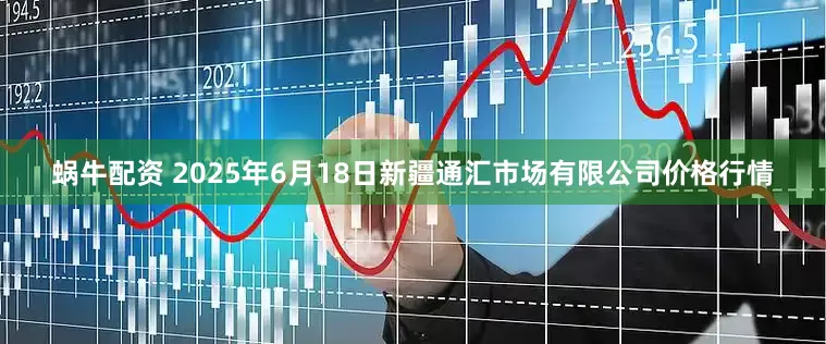 蜗牛配资 2025年6月18日新疆通汇市场有限公司价格行情