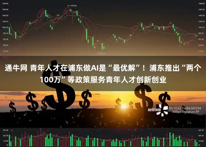 通牛网 青年人才在浦东做AI是“最优解”！浦东推出“两个100万”等政策服务青年人才创新创业